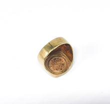 Lade das Bild in den Galerie-Viewer, Siegelring I Münzring I In Memoriam of John F. Kennedy I JFK I Ring Münze I Goldmünze I 333K 8 Karat I Vintage