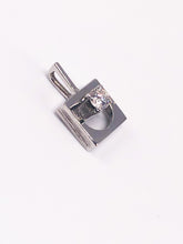 Lade das Bild in den Galerie-Viewer, Vintage Stil | Weißgold | Diamant Anhänger | 0,13ct 14 Karat 585K