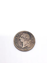Lade das Bild in den Galerie-Viewer, 1/2 Sol Münze Kupfer Frankreich Louis XVI. 1790