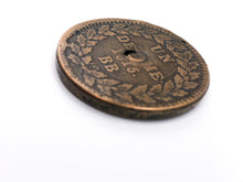 Lade das Bild in den Galerie-Viewer, Münze, Un Decime 1815 BB, Belagerung von Straßburg, Napoleon