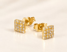 Lade das Bild in den Galerie-Viewer, Vintage Unisex Schmuck | Gold Goldschmuck | Ohrstecker Ohrringe | 14 Karat 585K

