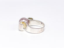 Lade das Bild in den Galerie-Viewer, Rosa Perle Silber Ring | Silberschmuck Schmuck | Gr. 62 | 925er
