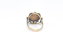 Lade das Bild in den Galerie-Viewer, Vintage - Antik Schmuck | Siegelring Gold Ring Münzring Münze | JFK In Memoriam John F. Kennedy | 8 Karat 333K
