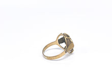 Lade das Bild in den Galerie-Viewer, Vintage - Antik Schmuck | Siegelring Gold Ring Münzring Münze | JFK In Memoriam John F. Kennedy | 8 Karat 333K
