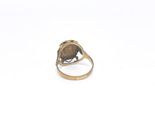 Lade das Bild in den Galerie-Viewer, Vintage - Antik Schmuck | Siegelring Gold Ring Münzring Münze | JFK In Memoriam John F. Kennedy | 8 Karat 333K
