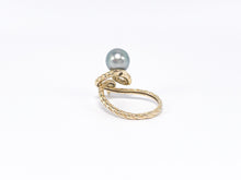 Lade das Bild in den Galerie-Viewer, Tahiti Perle | Tahitischmuck | Perlenschmuck | Gold Ring GR 51 | 14 Karat 585K
