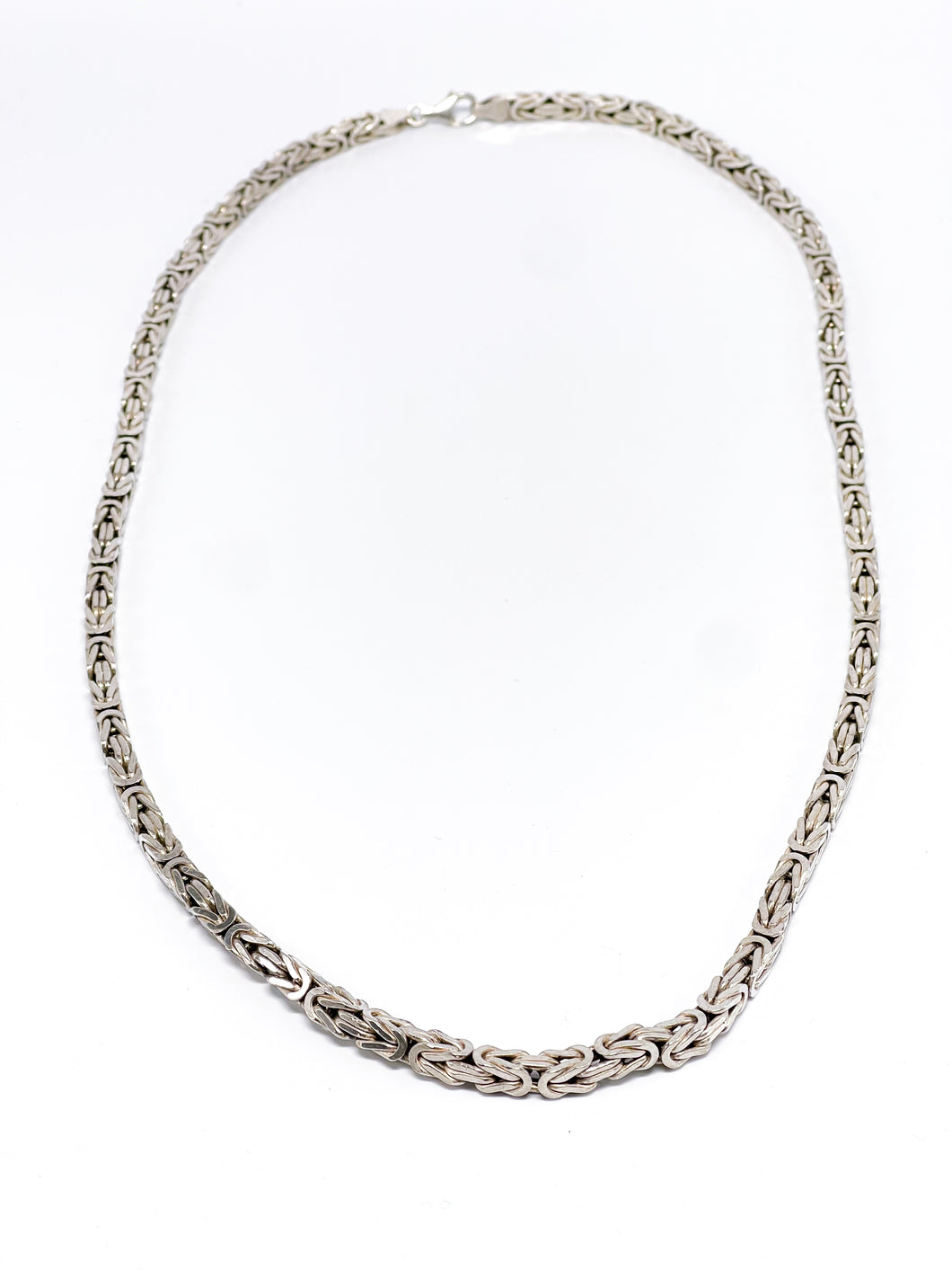 Herren Unisex Königskette | Silber Kette | Schmuck Silberschmuck | 83gr 65cm 4,5mm 925er