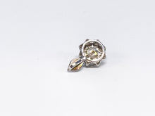 Lade das Bild in den Galerie-Viewer, Vintage I Weißgold Anhänger I Zartrose Akoya Perle I 9x Saphir I Gold Schmuck I 14 Karat 585K

