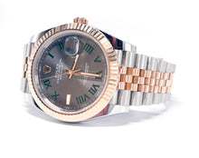 Lade das Bild in den Galerie-Viewer, Rolex Datejust 41 | Roségold | WIMBLEDON | 126331 | Fullset | 12/2023
