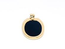 Lade das Bild in den Galerie-Viewer, Vintage Antik Schmuck | Achat Kamee | Diamanten | Gold Clip Anhänger | 0,10ct 14 Karat 585K
