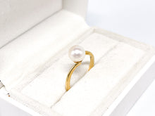 Lade das Bild in den Galerie-Viewer, Vintage Schmuck | Perlen Gold Ring | Goldschmuck | 8 Karat 333K

