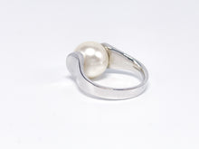 Lade das Bild in den Galerie-Viewer, Silber Perlen (weiß-beige) Ring | Silberschmuck | Schmuck | Gr. 59/60 | 925er
