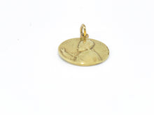 Lade das Bild in den Galerie-Viewer, Vintage 70er Jahre Goldschmuck | Münzanhänger Gold Anhänger | Mutter Maria, Papst | 18 Karat 750K
